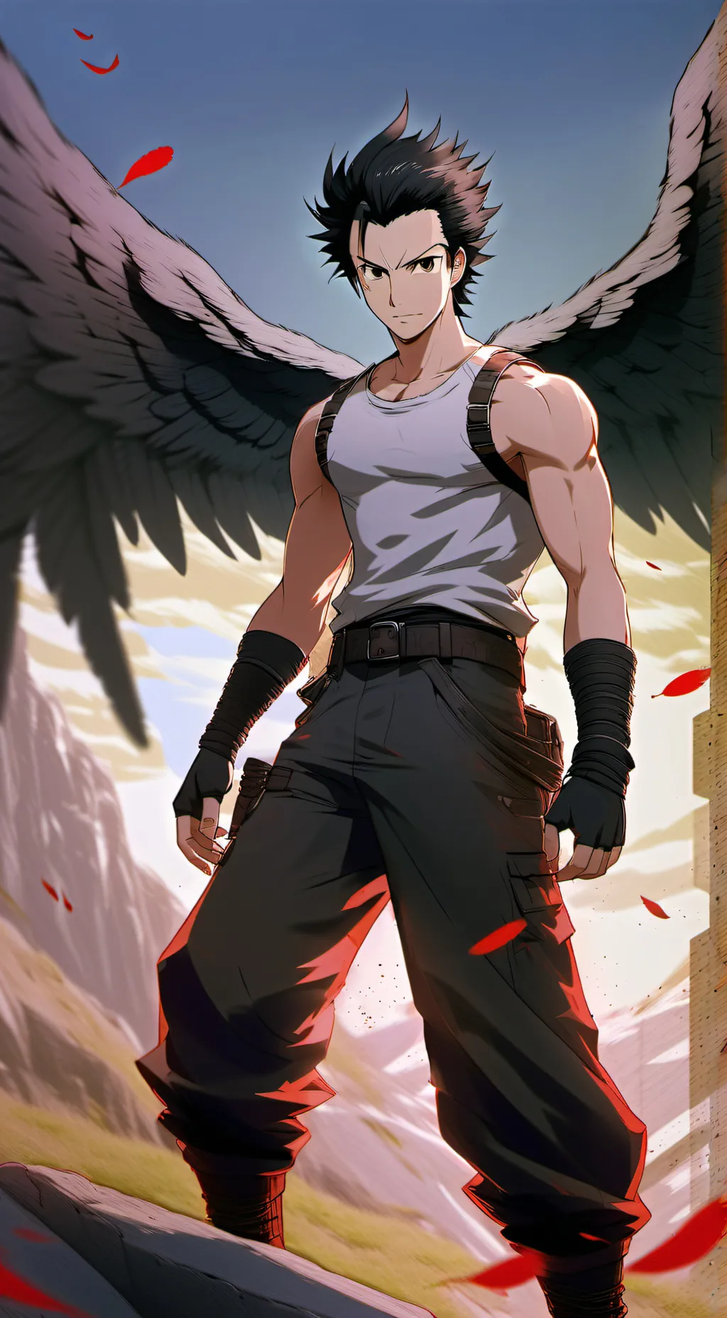 ai character: Phoenix background