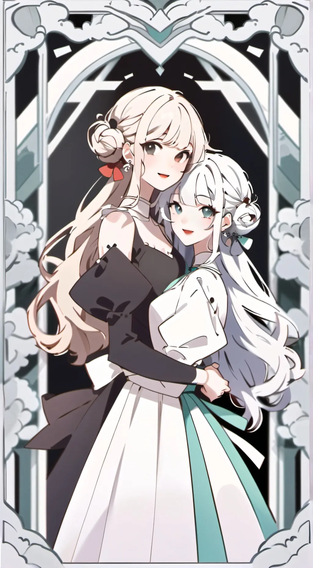 ai character: Ash and Emily background