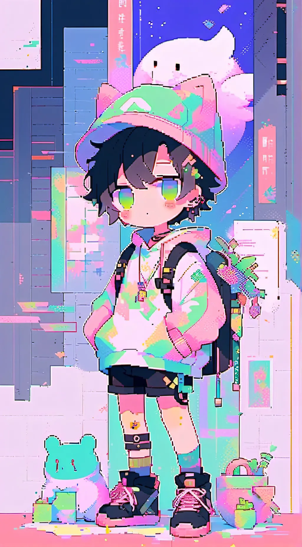 ai character: Sally background