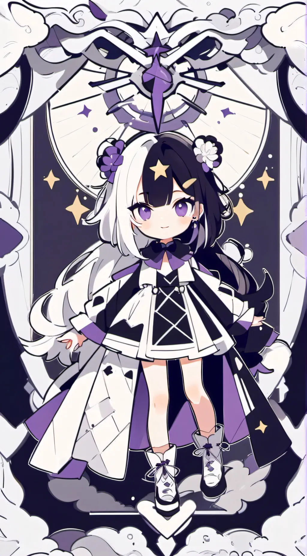 ai character: Aria background