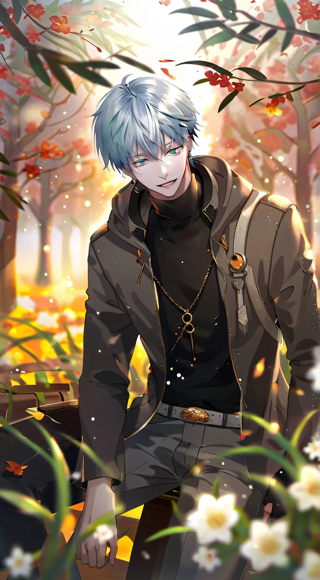 ai character: gojo background