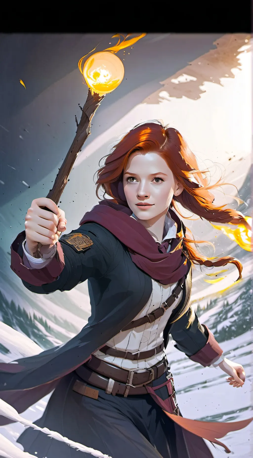 ai character: Ginny Weasley background