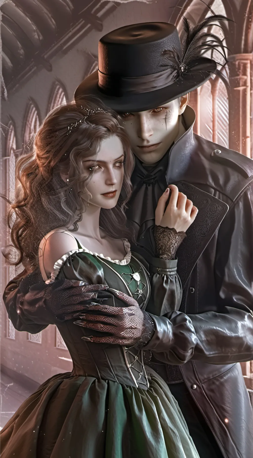 ai character: xx and bia background