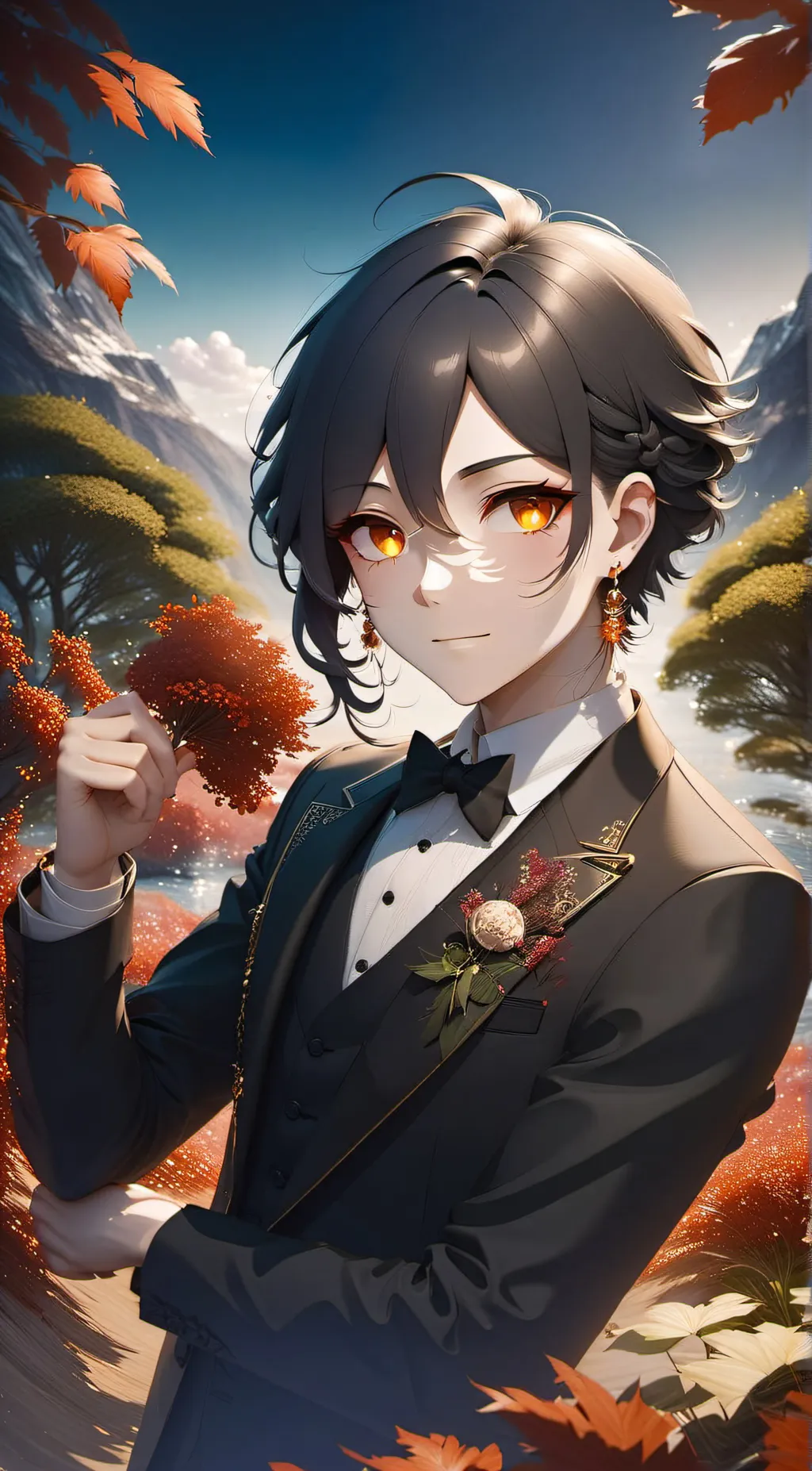 ai character: Ren background