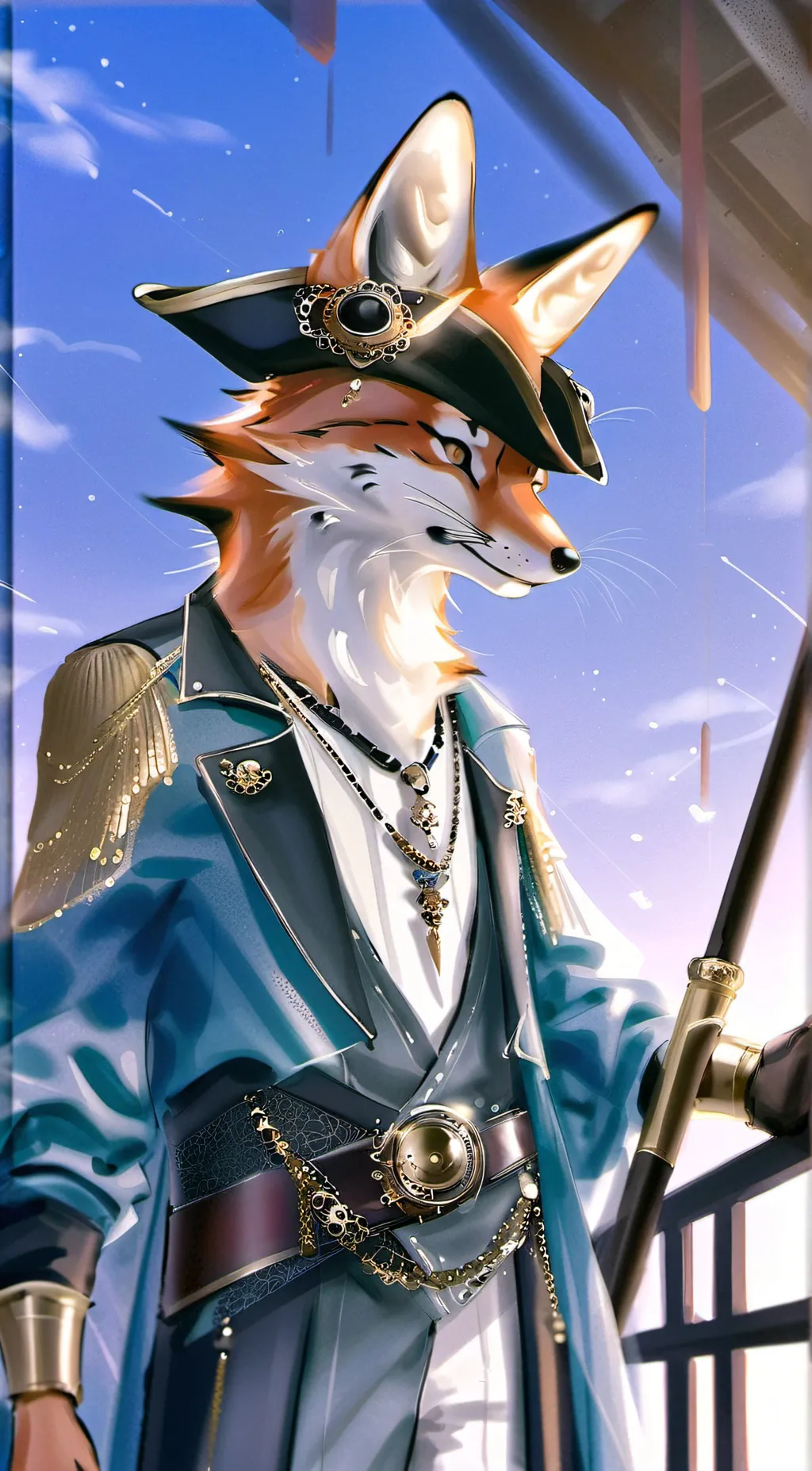 ai character: ~Foxy~ background