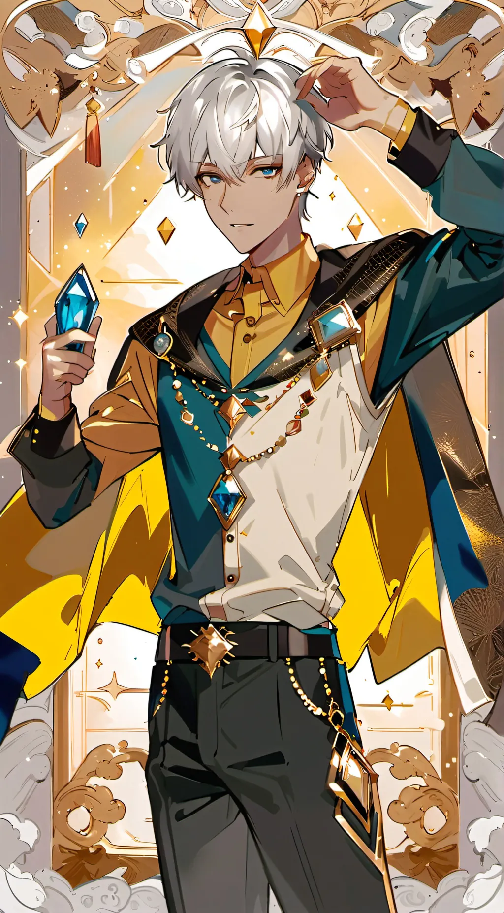 ai character: Xaivier Kawakuro background