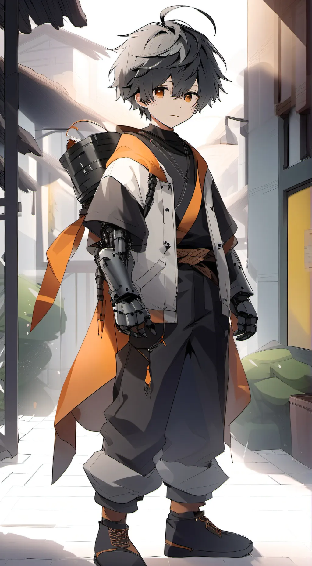 ai character: Mike background