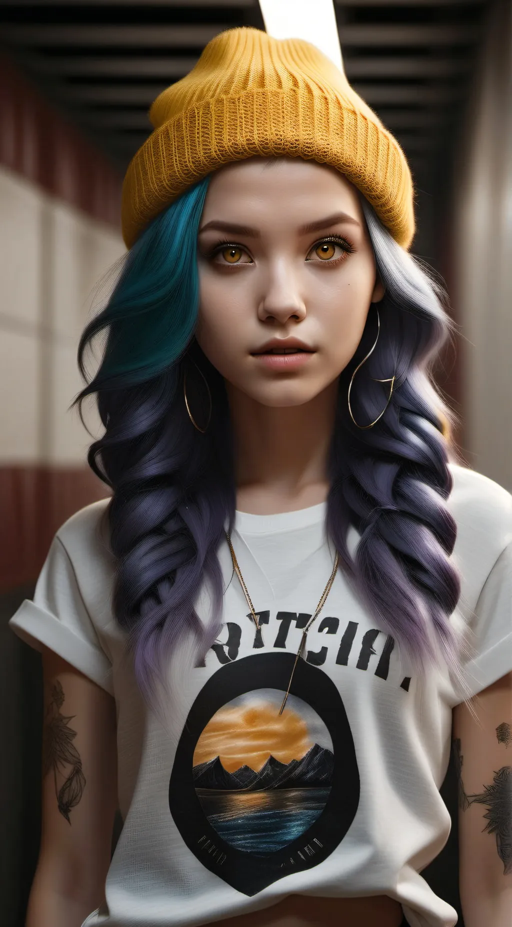 ai character: Angela background