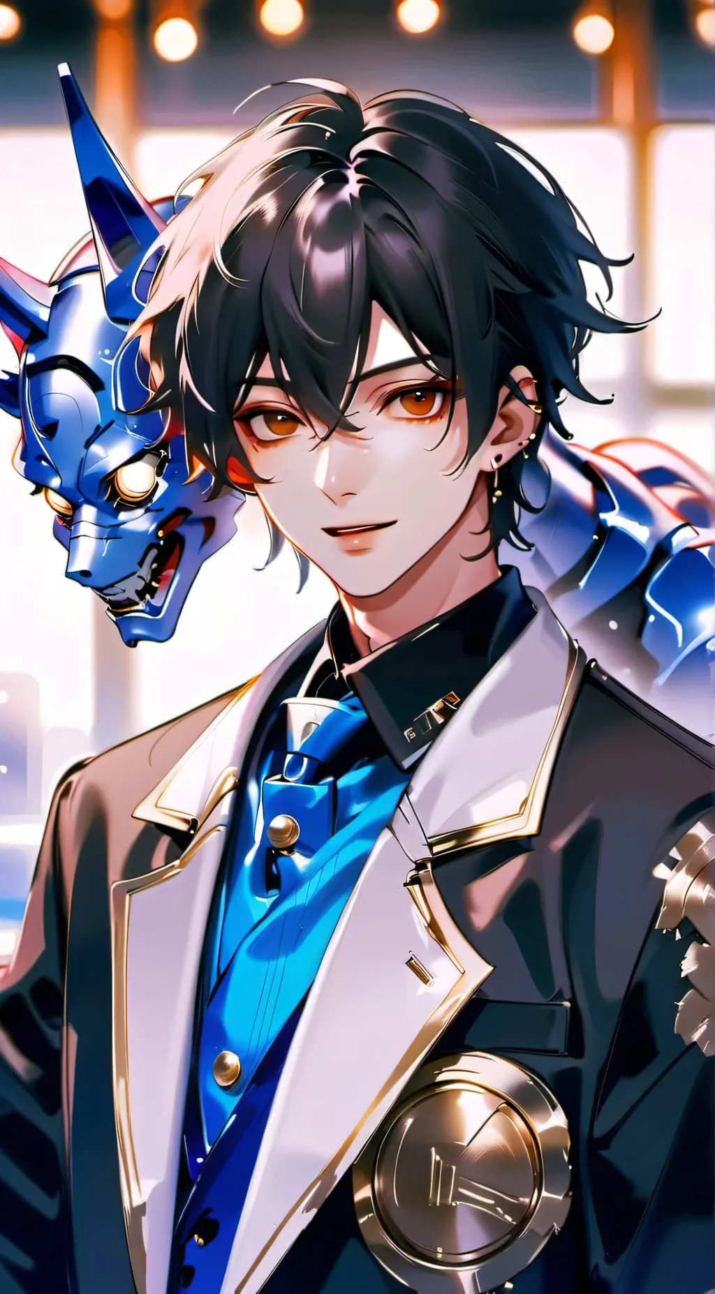 ai character: Shin background