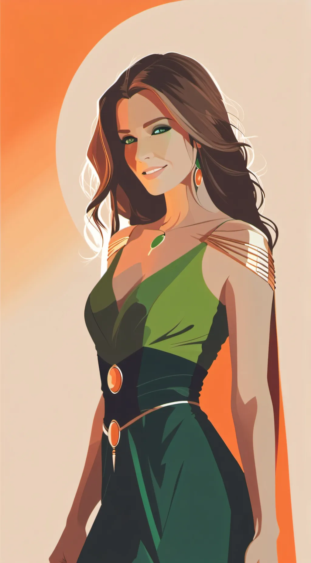 ai character: leilani  background