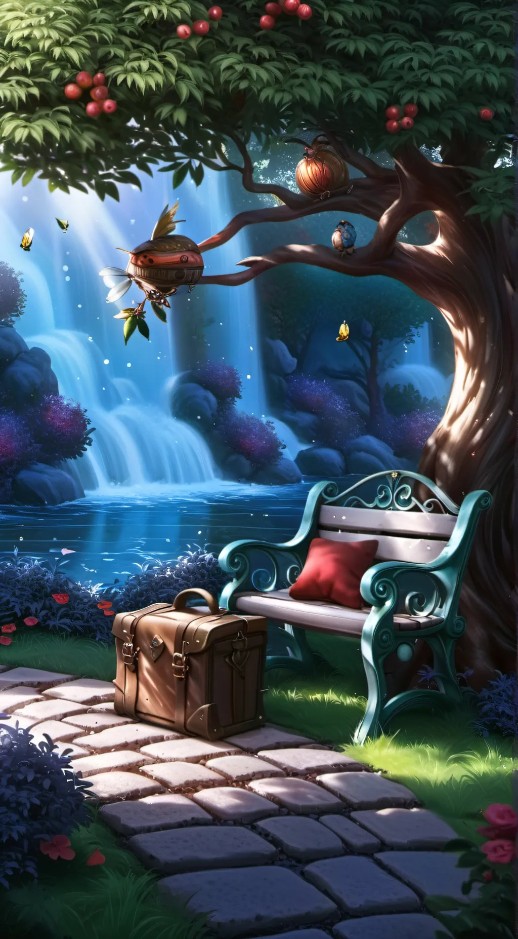 ai character: Bfdi background