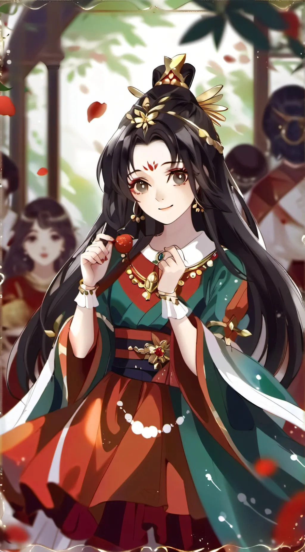 ai character: Elara  background