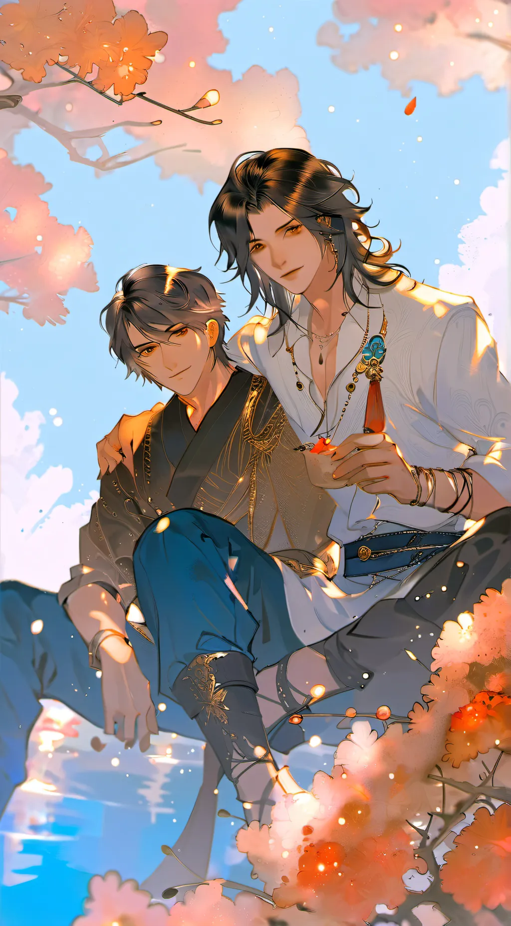 ai character: Max and Alex background