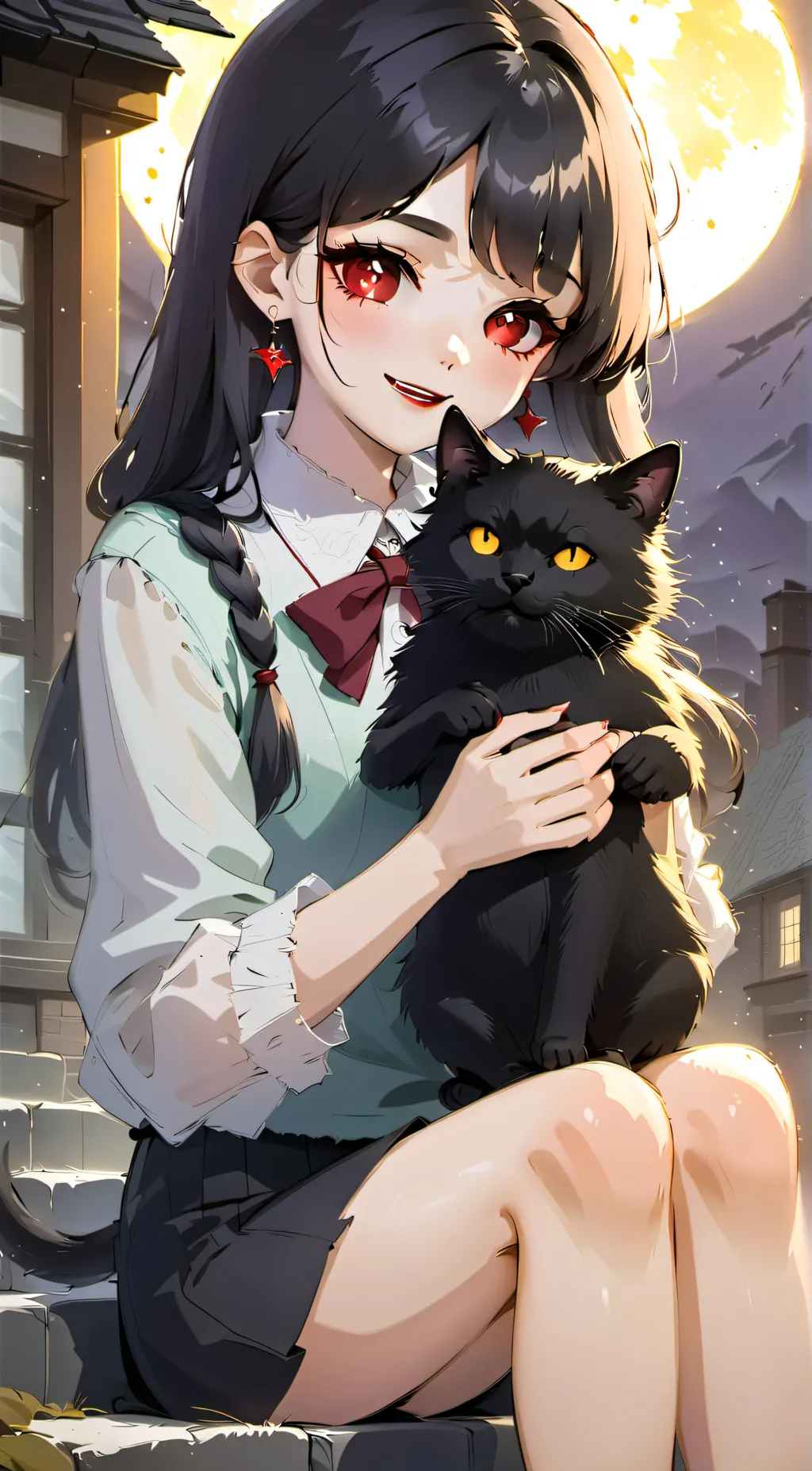 ai character: Elia  background