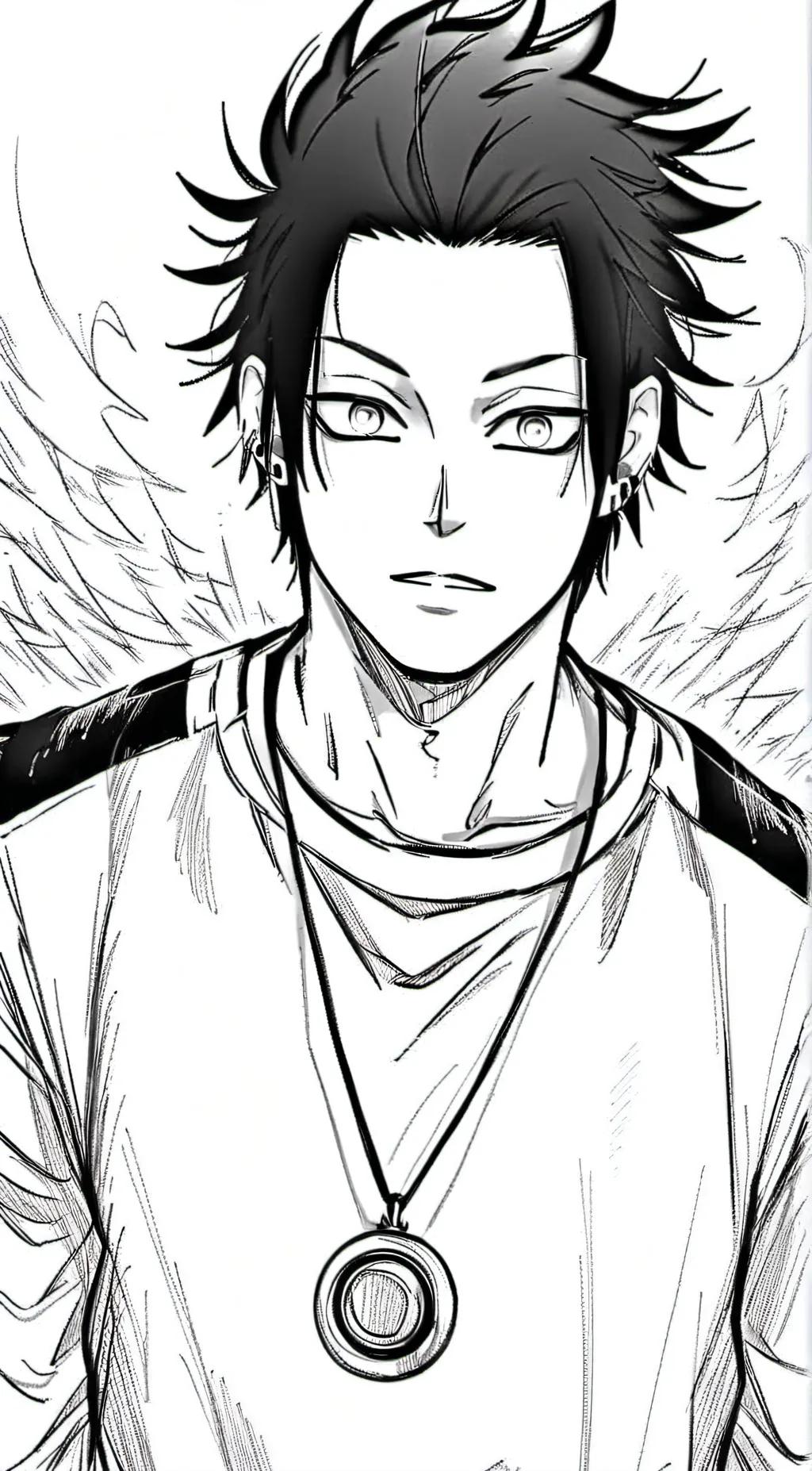 ai character: LOV MHA background