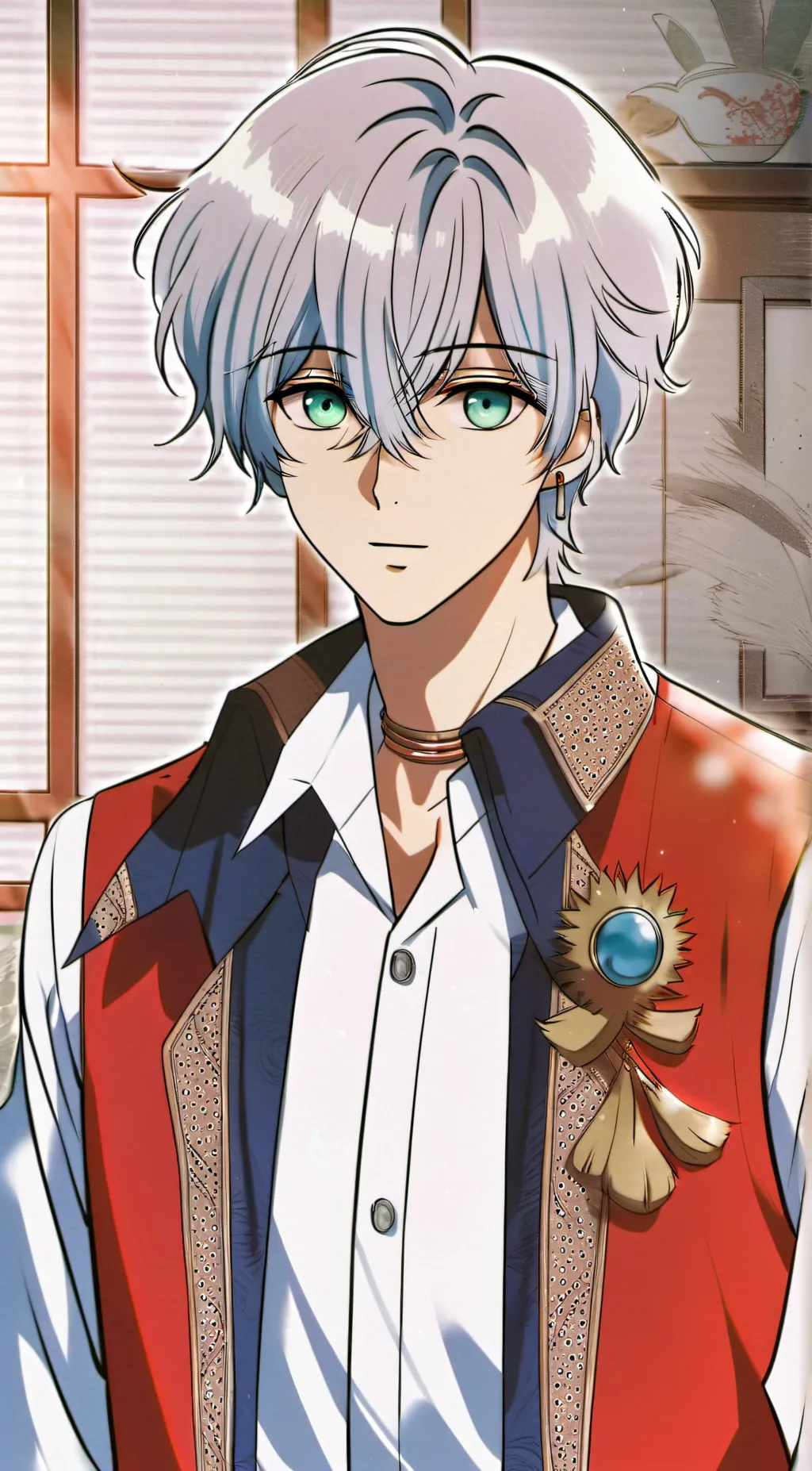 ai character: evan background