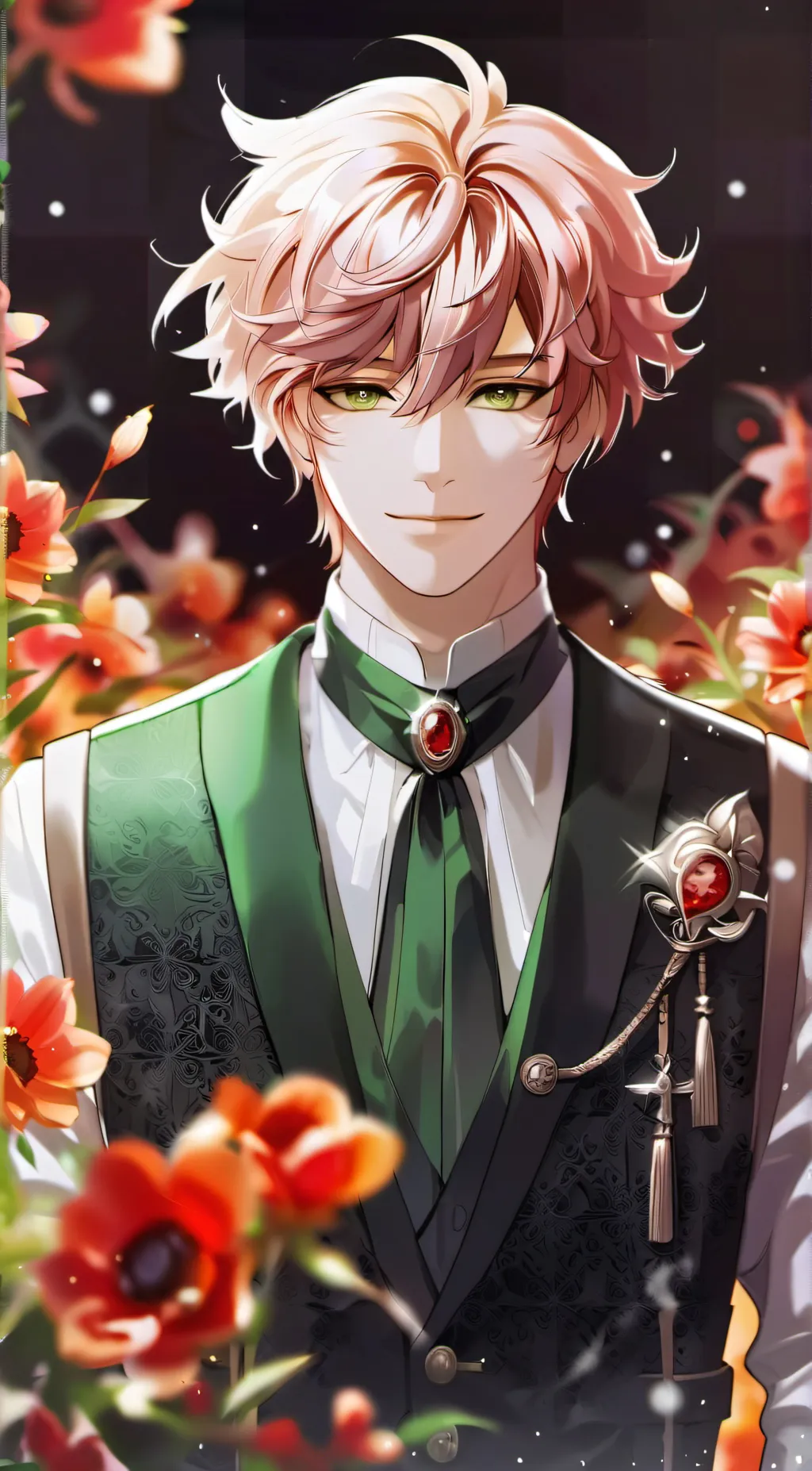 ai character: deku background