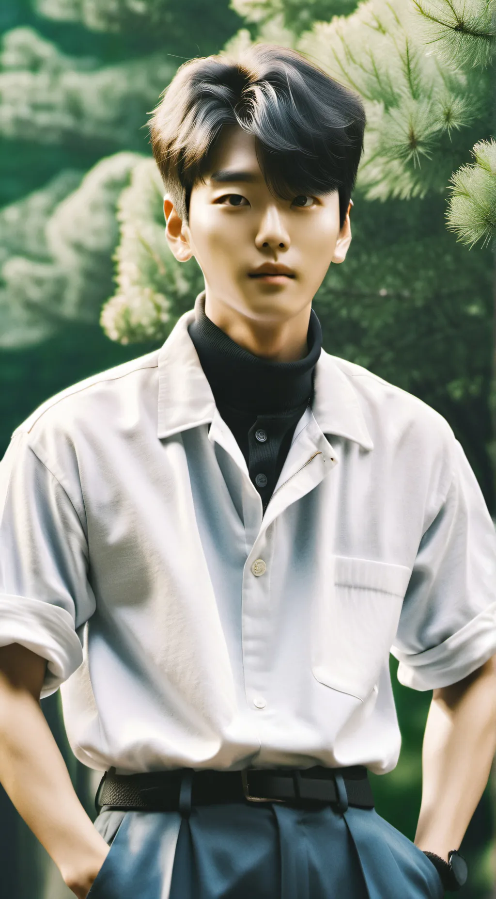 ai character: Ji - Lee background