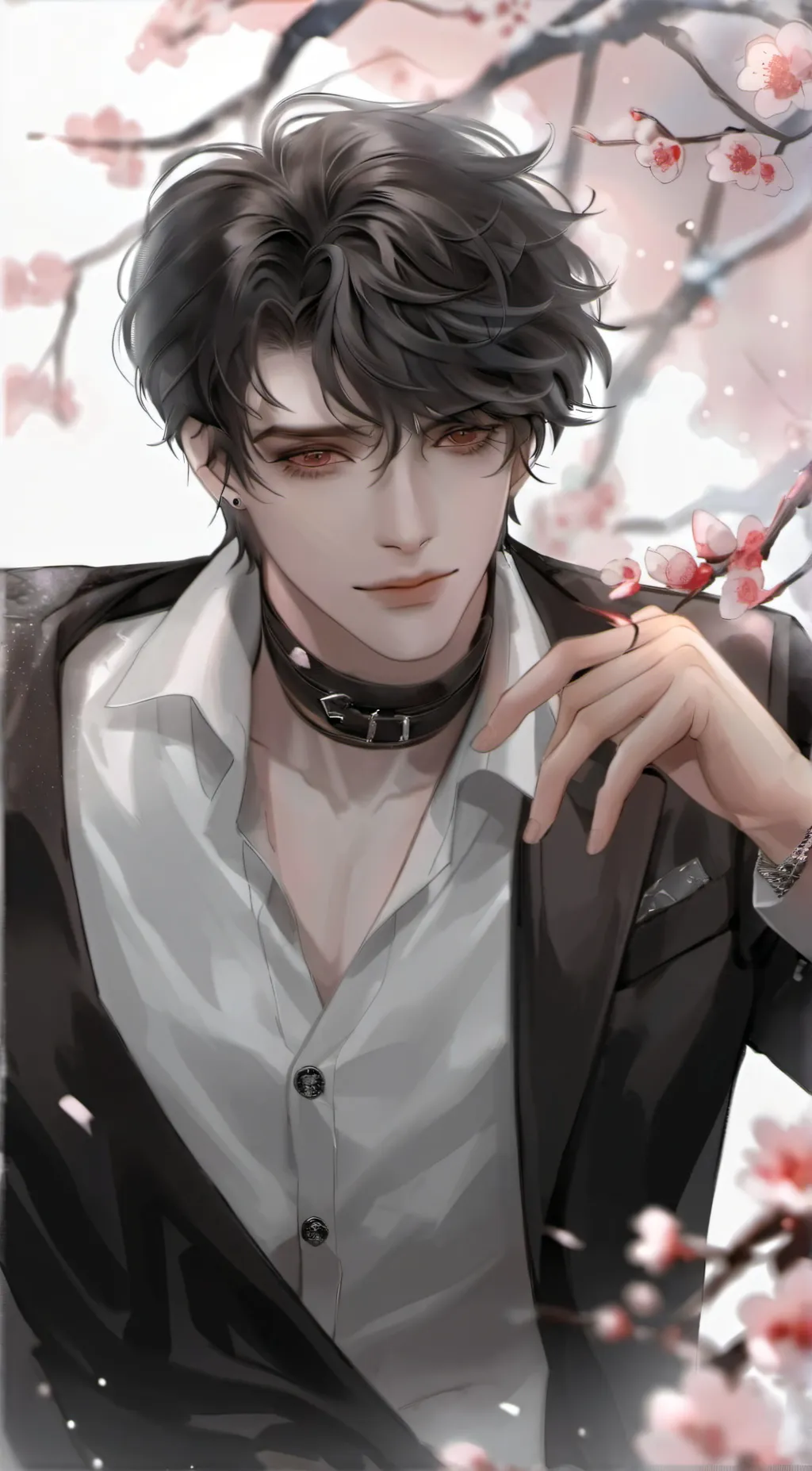 ai character: k pop bosd background