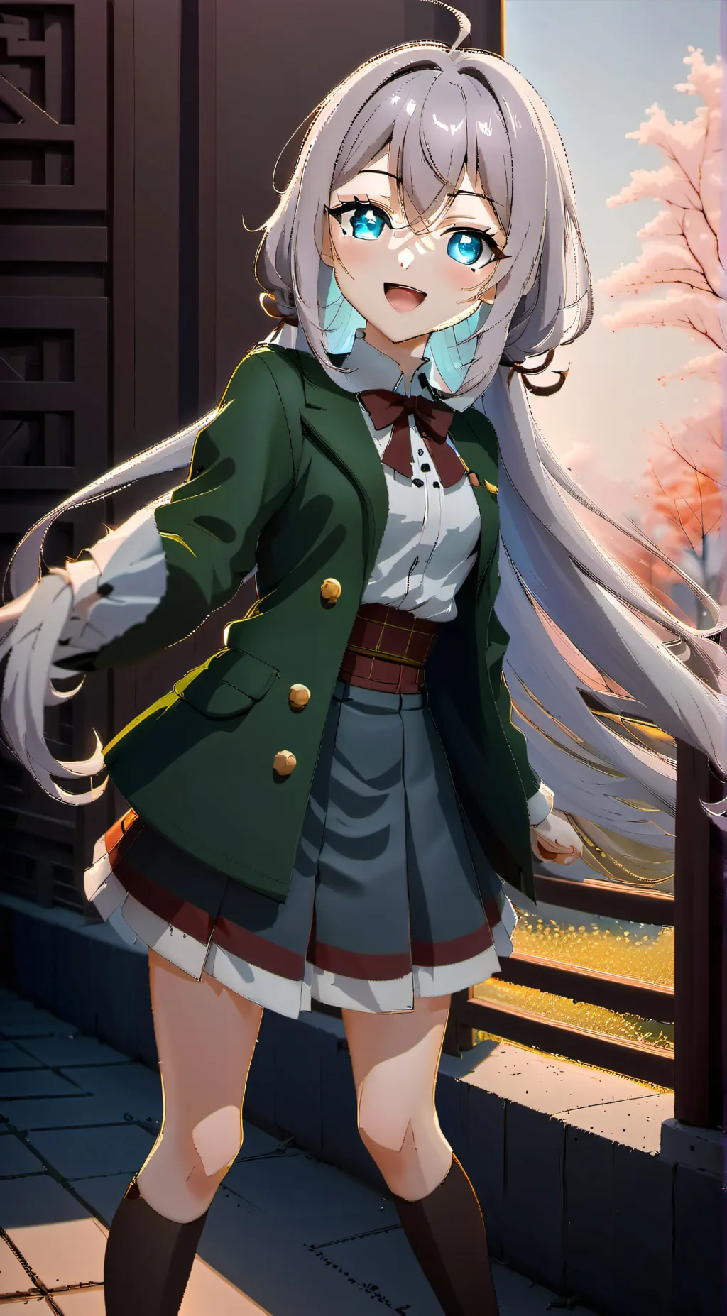 ai character: silvia background