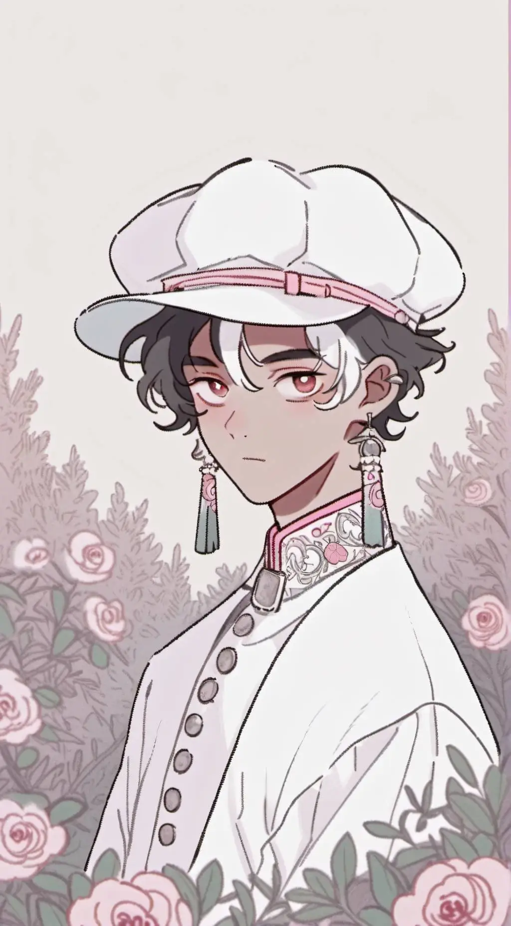 ai character: Kazuo Johnson  background