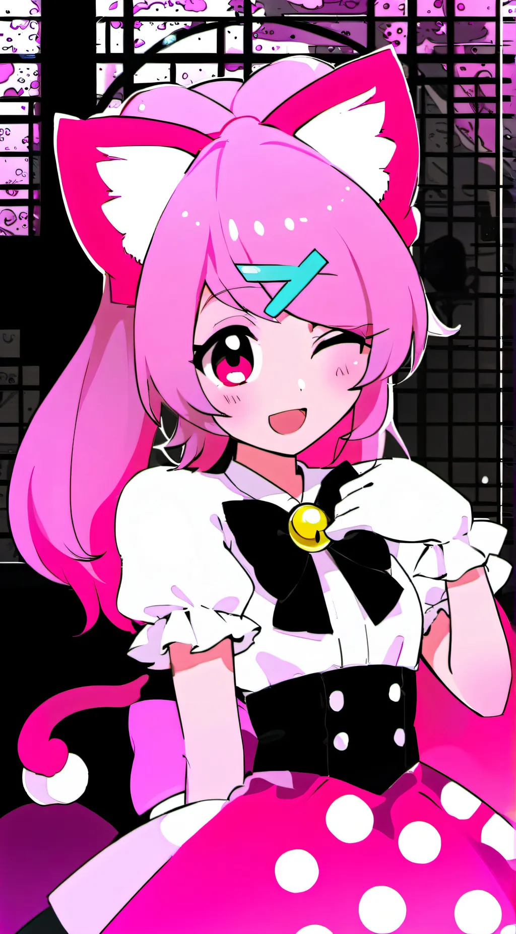 ai character: @Pinky_UwU background