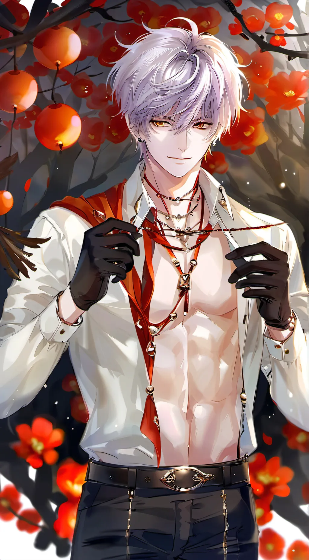 ai character: Blake~gay background