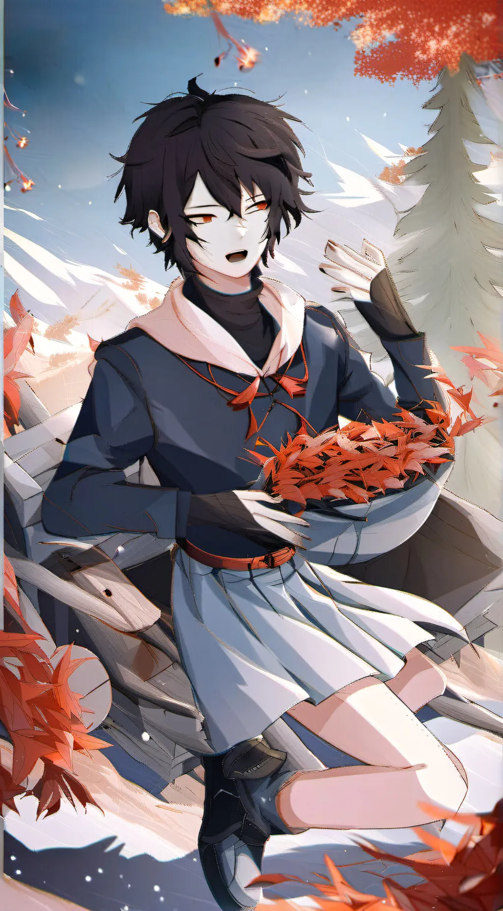 ai character: Atsushi Nakajima background