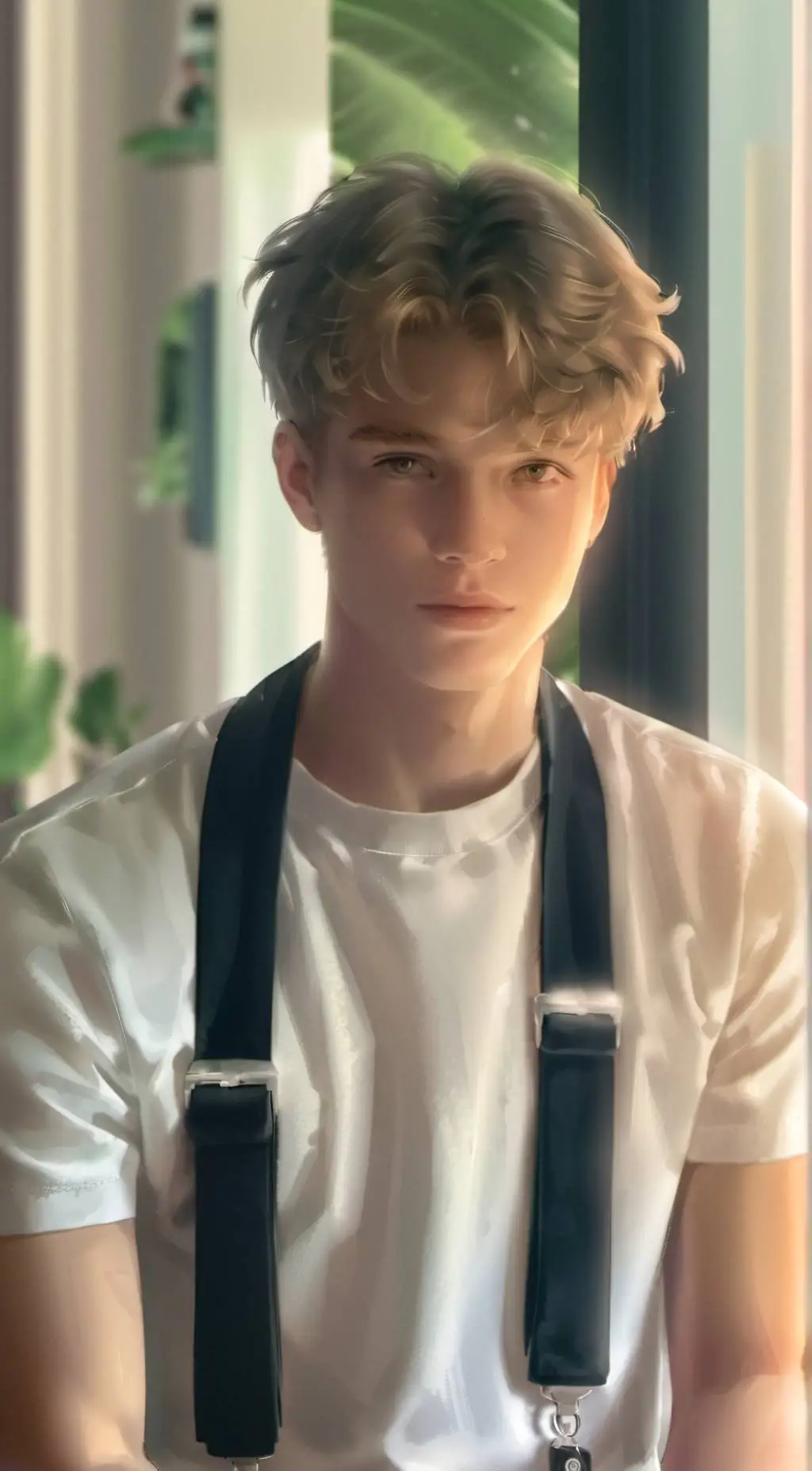 ai character: Ethan  background