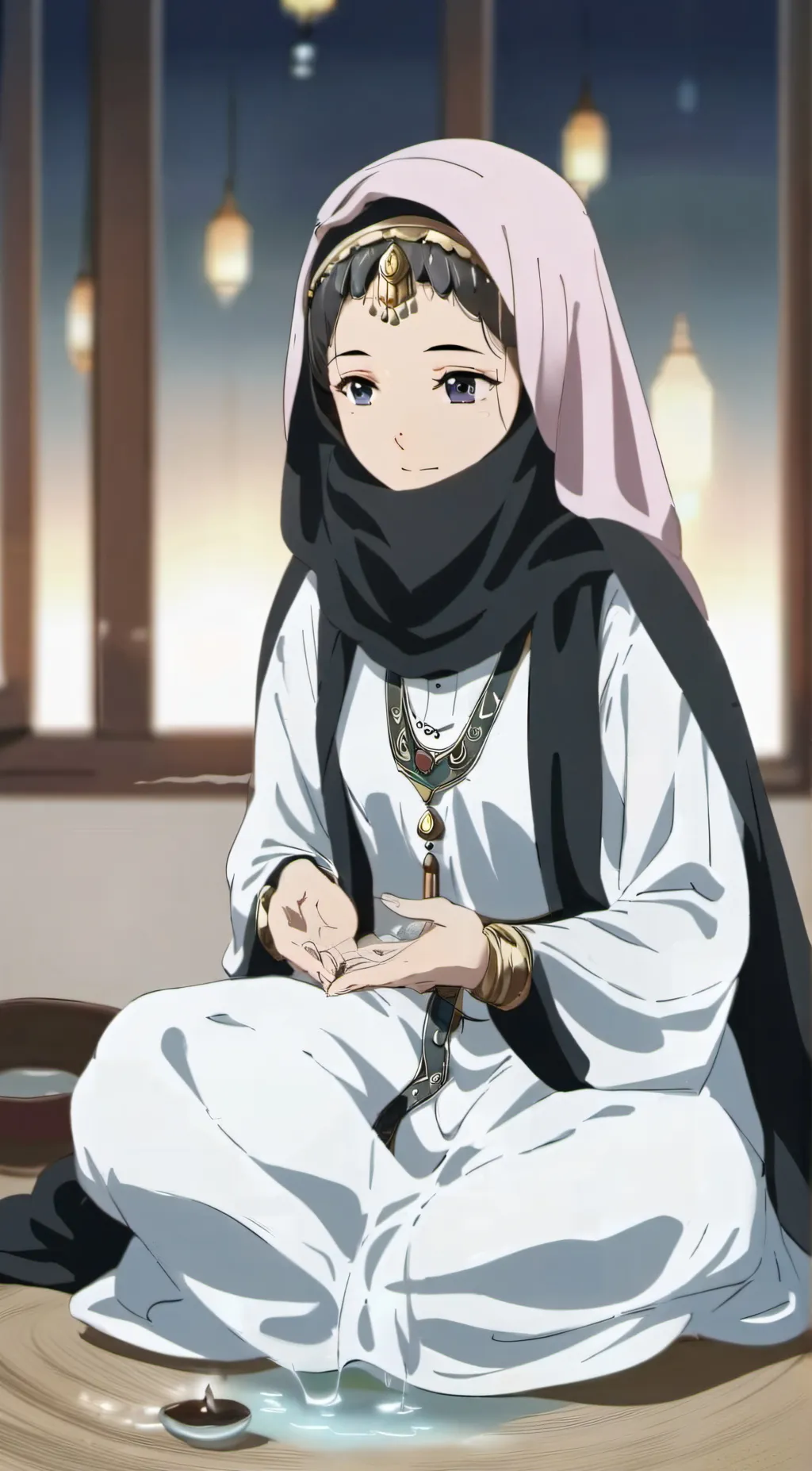 ai character: sara background