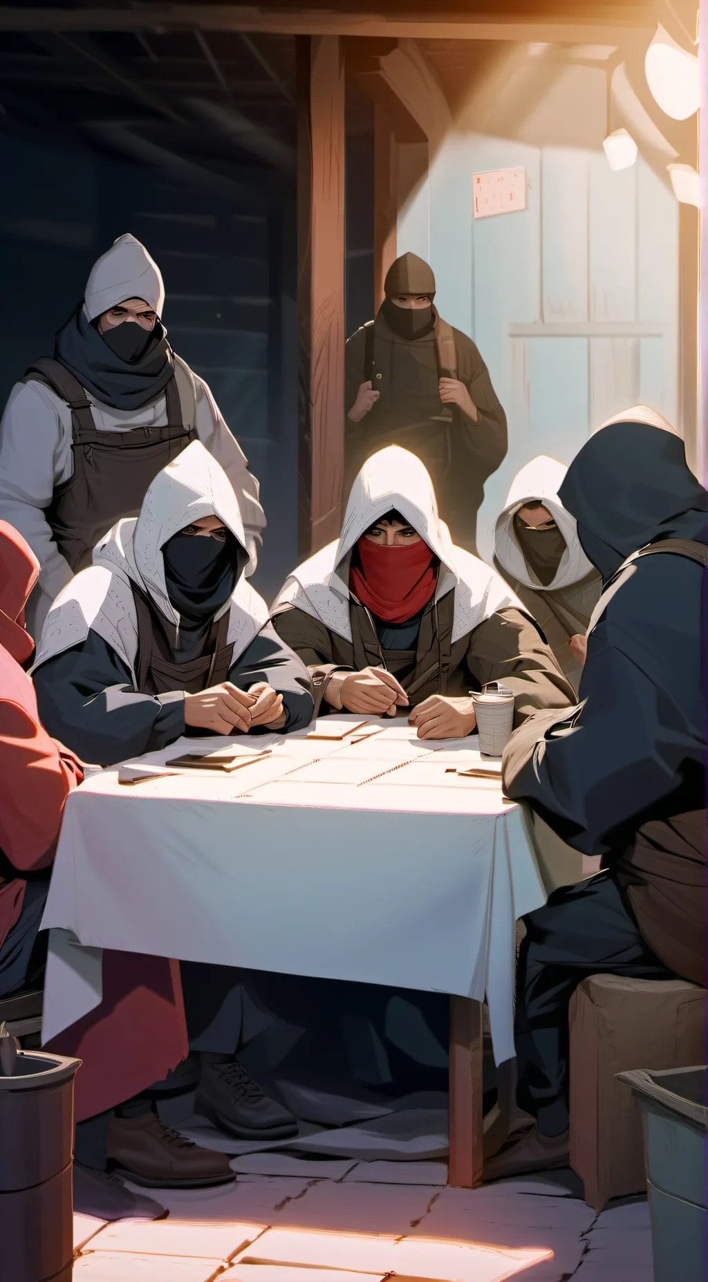 ai character: terrorist group background