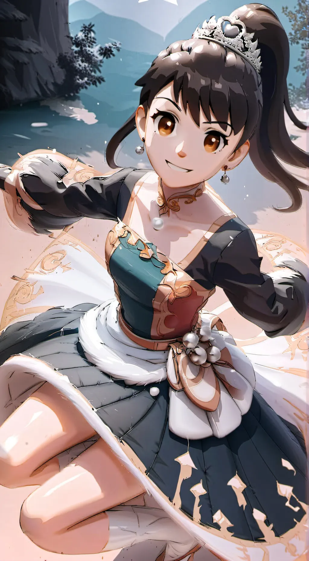 ai character: Shizuka Minamoto background