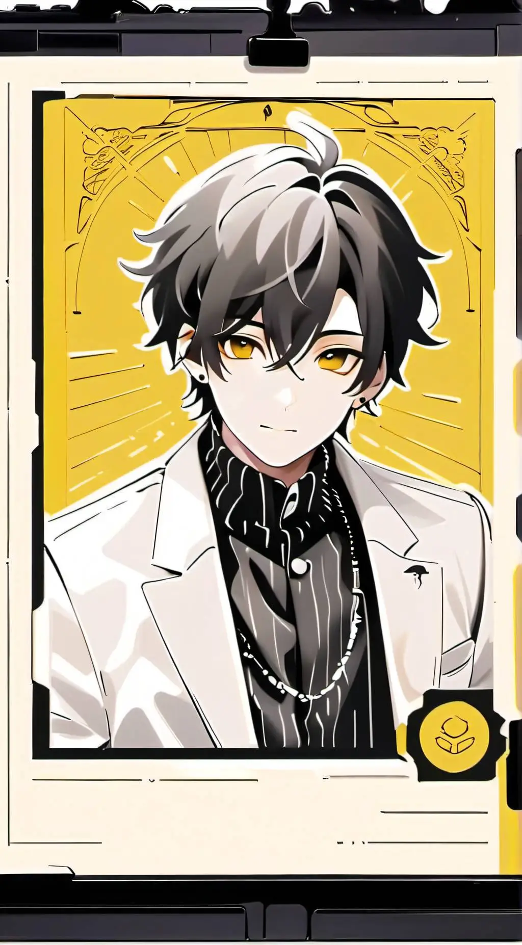 ai character: Lake background