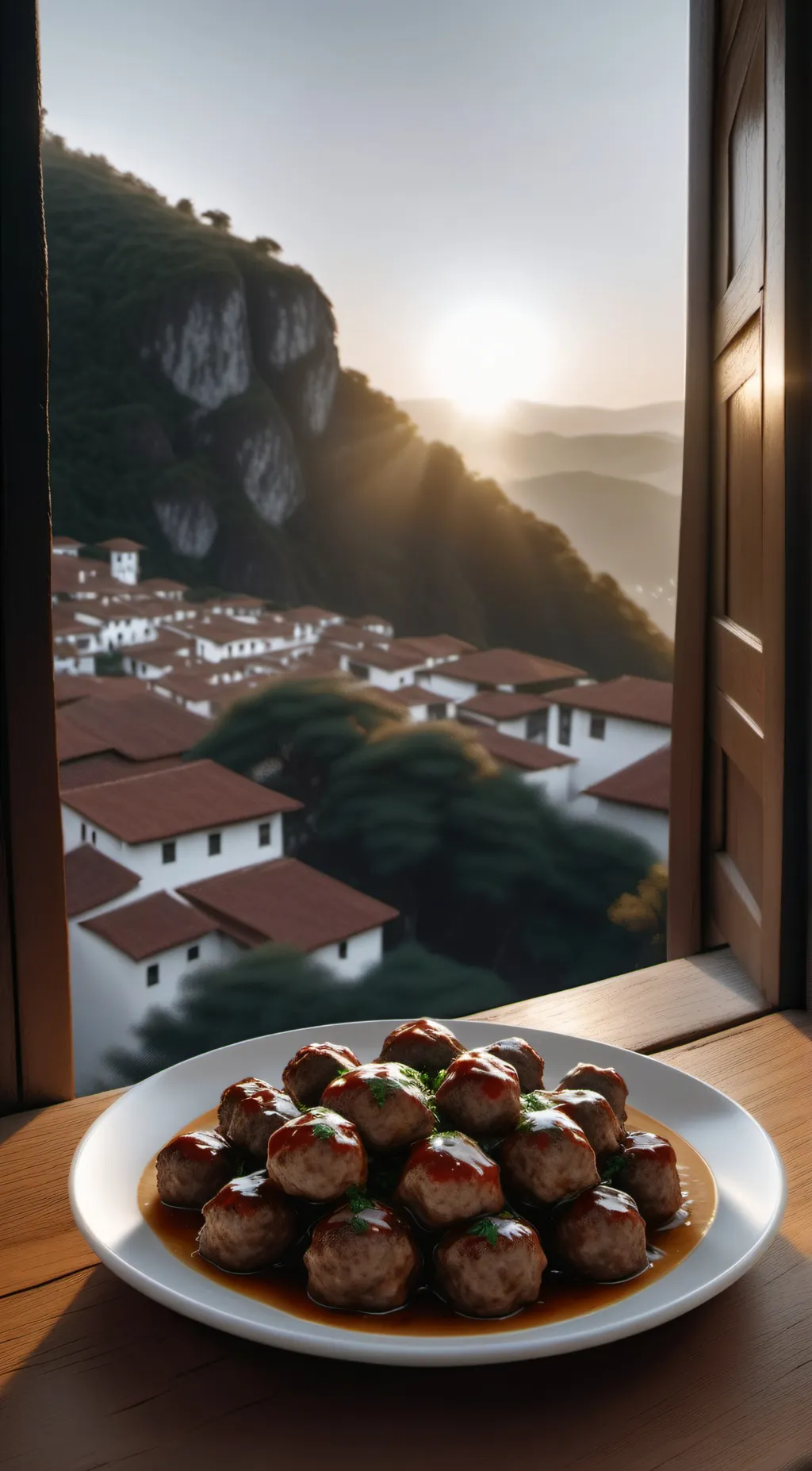 ai character: meatballs background