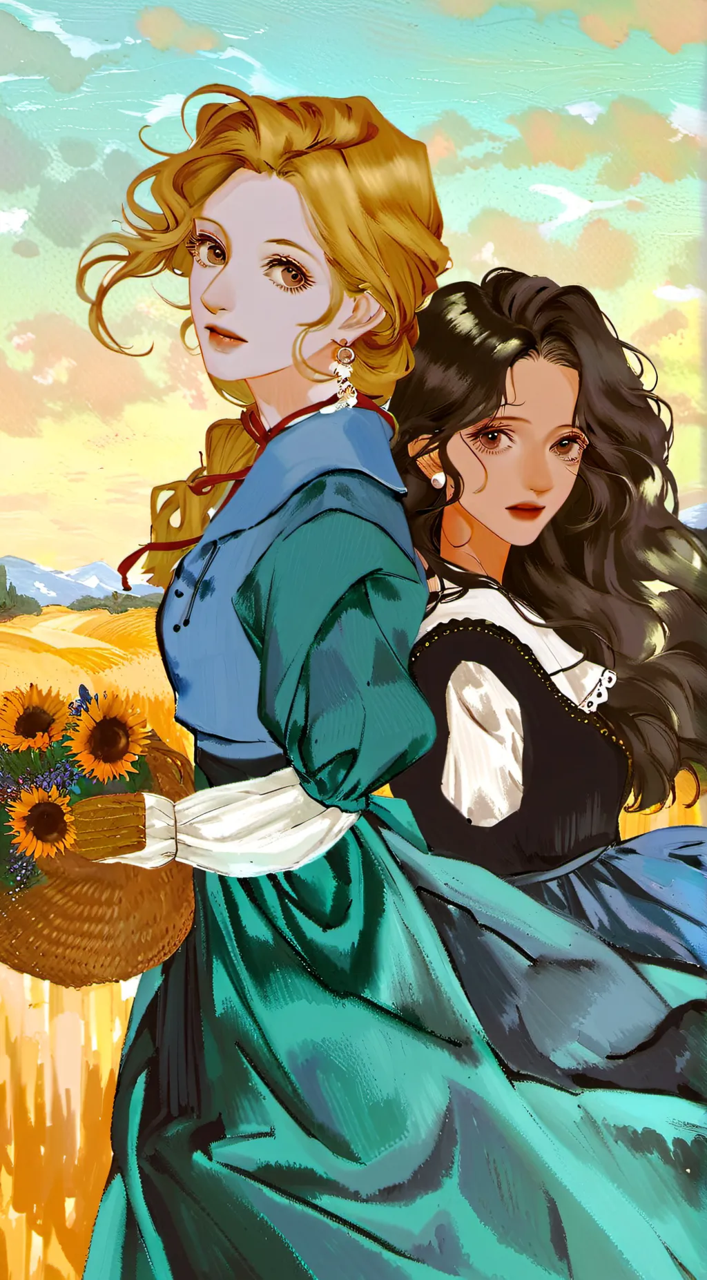 ai character: toga background