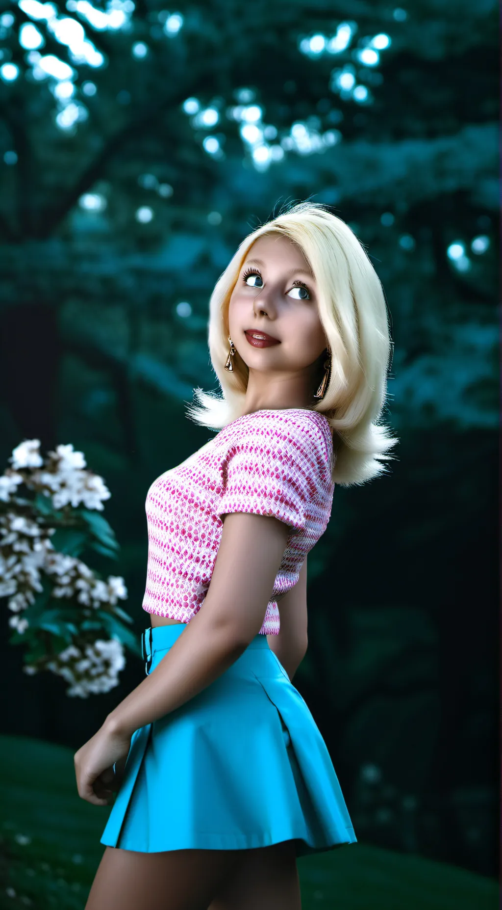 ai character: Mia  background