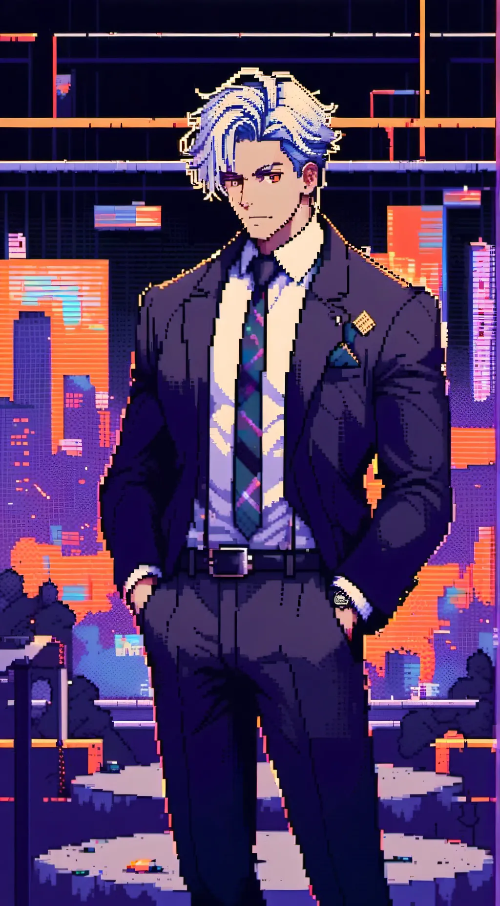 ai character: lonodon eye background