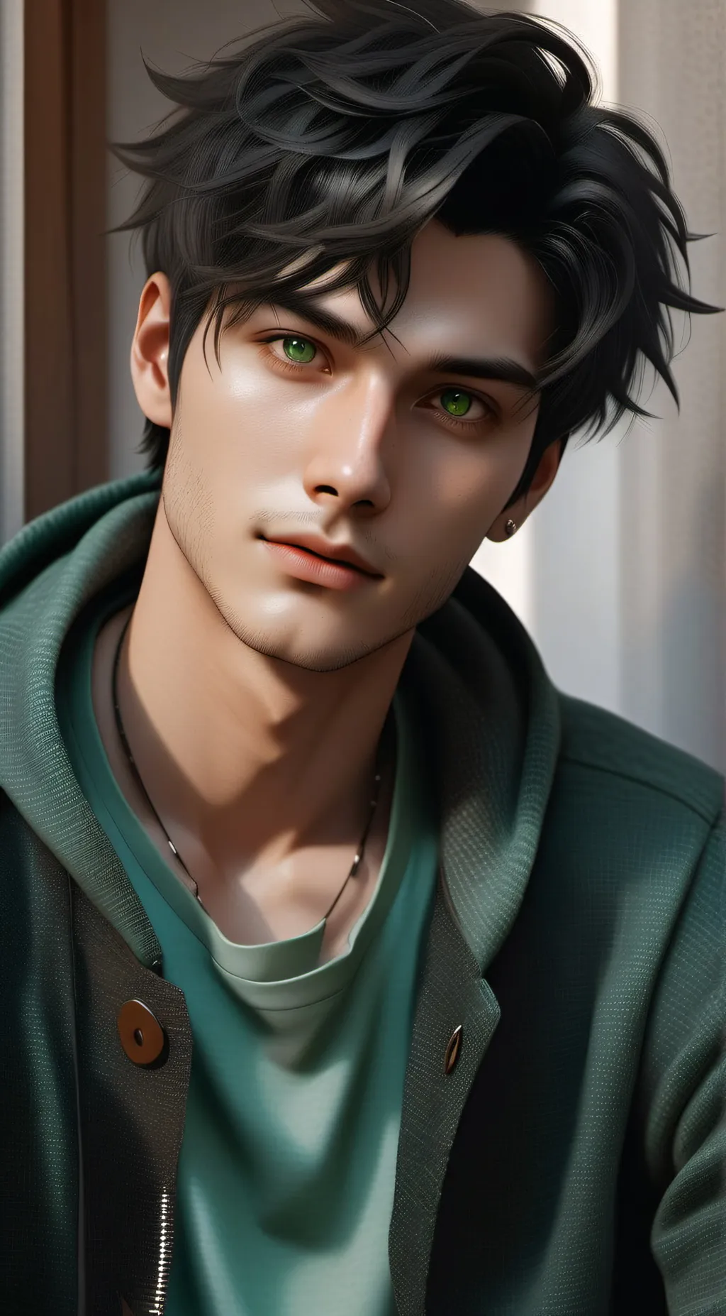 ai character: Leo background