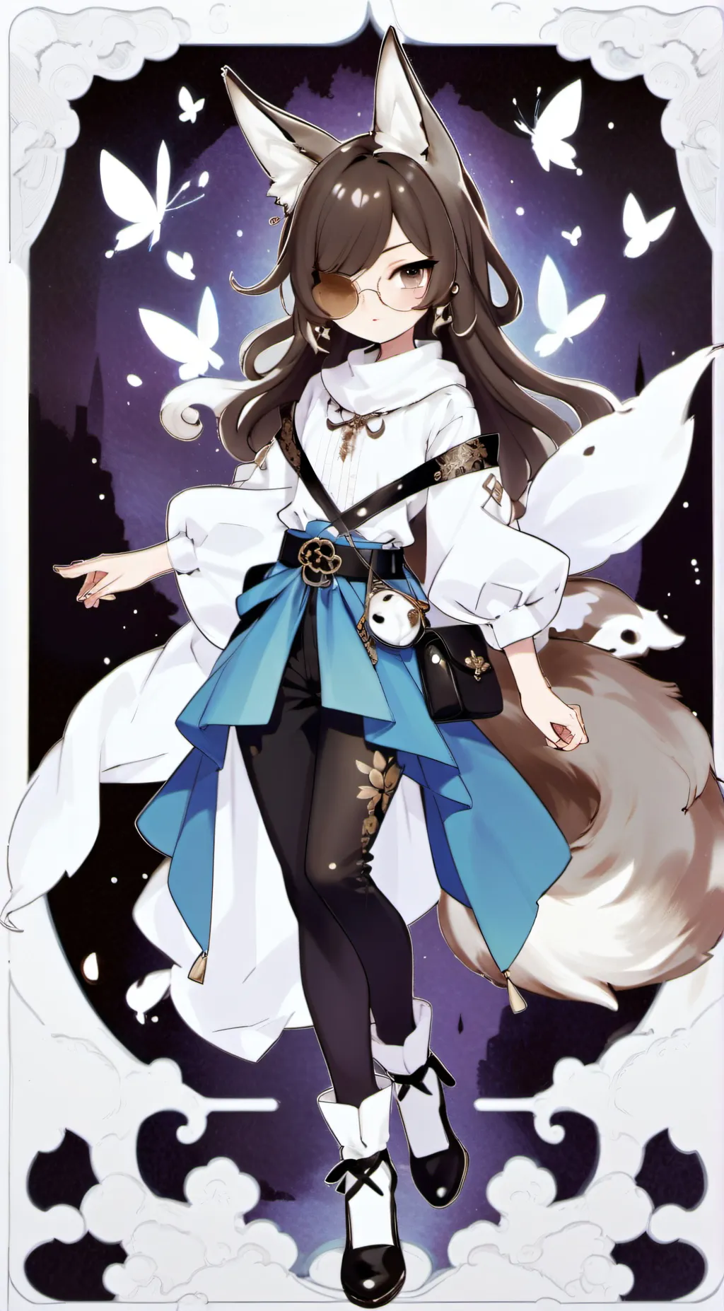 ai character: 🐺Apar🦊 background
