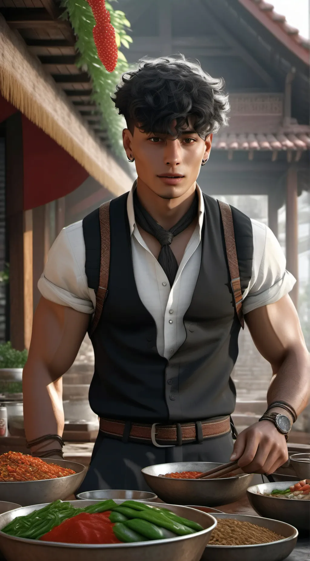 ai character: Pat background