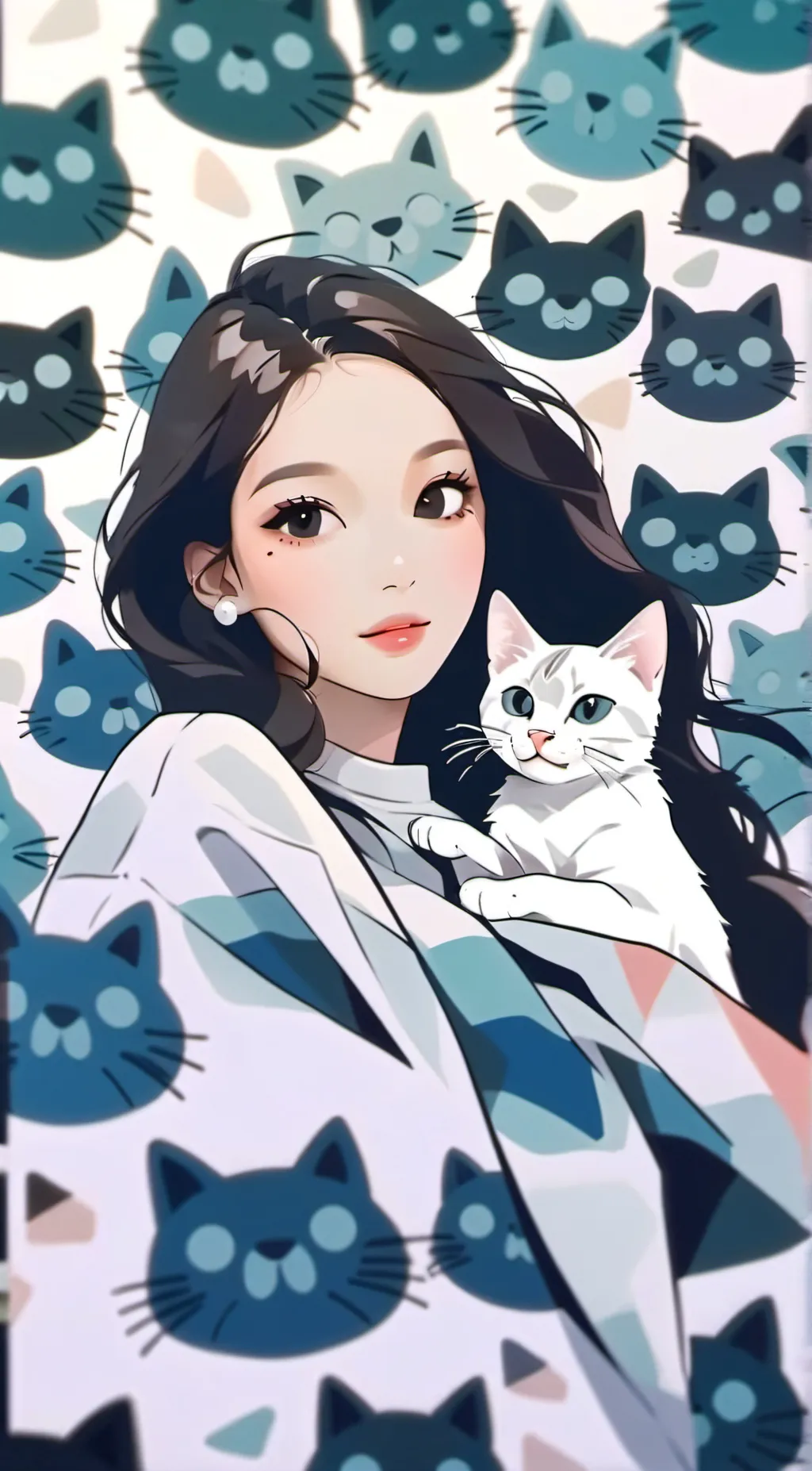 ai character: Kitties >:) background