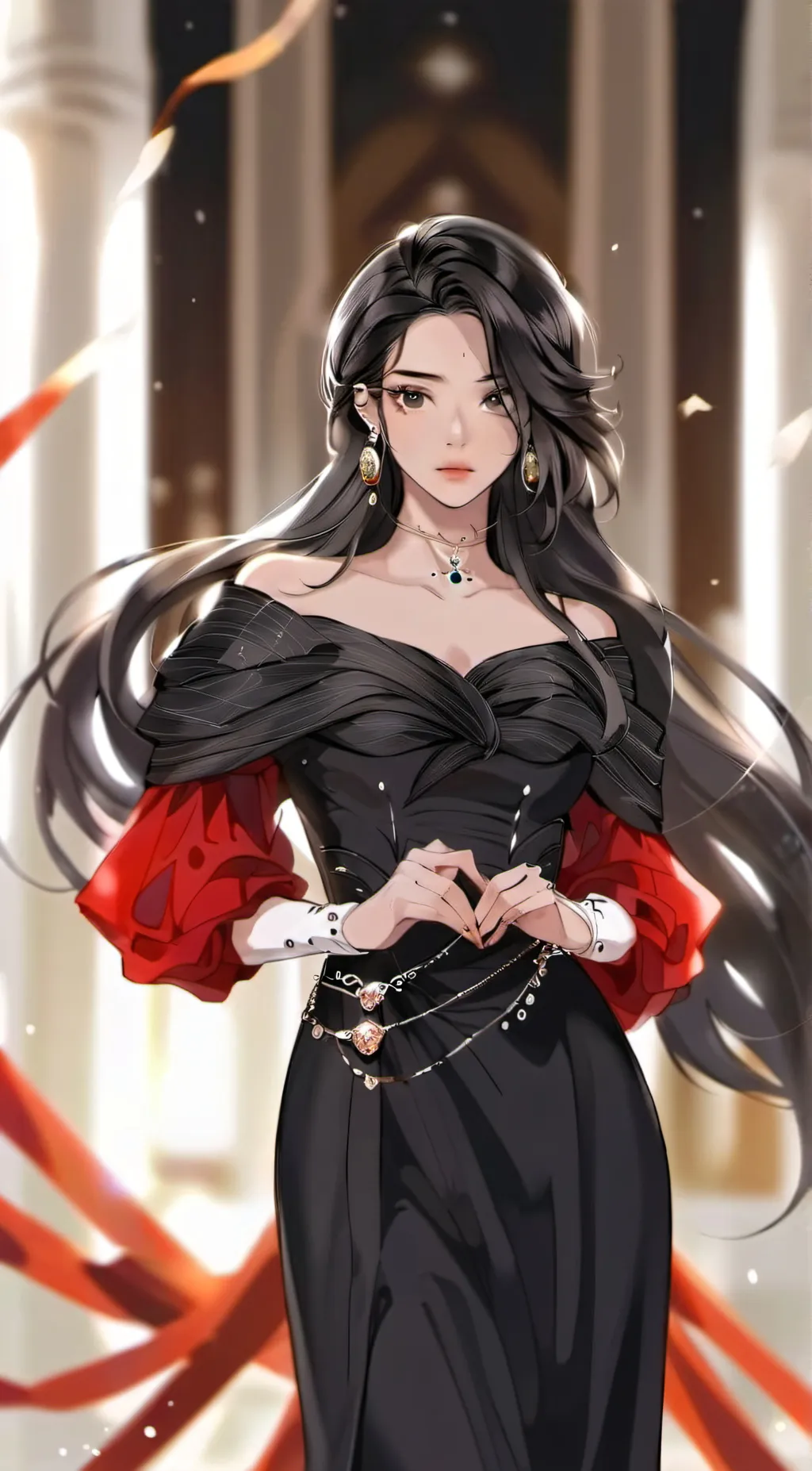 ai character: Nathaly  background