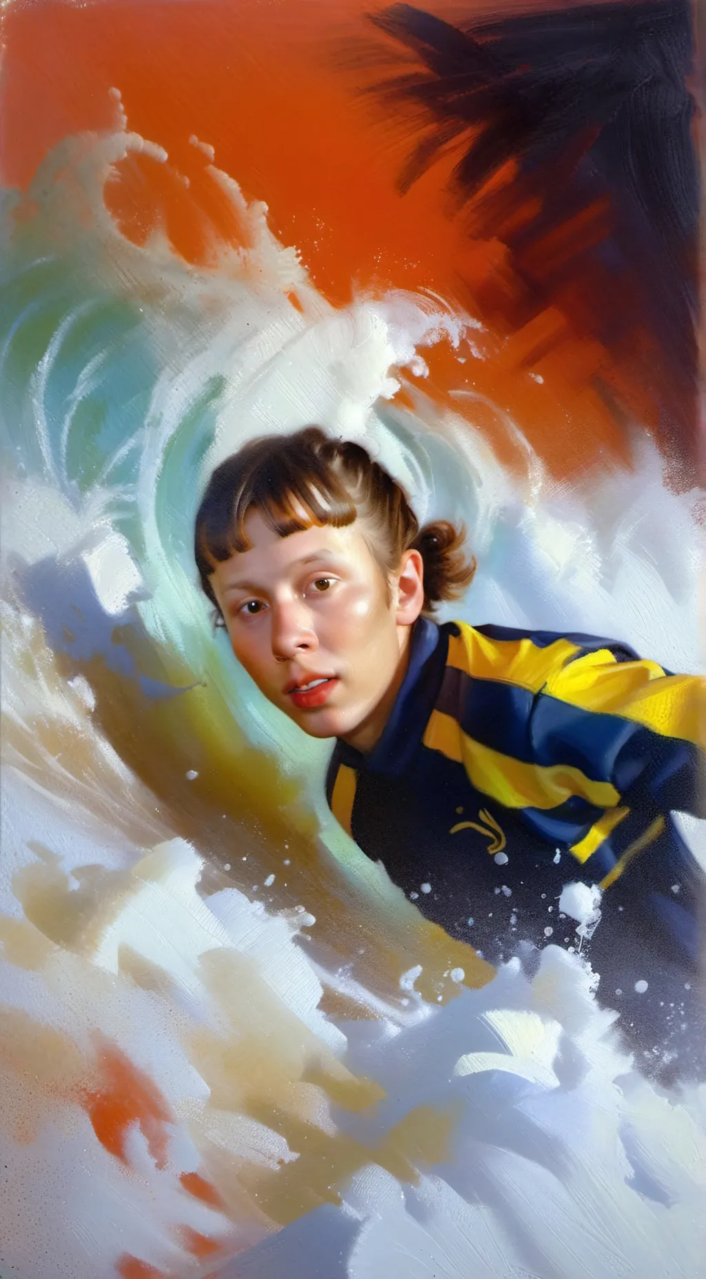 ai character: sams school background