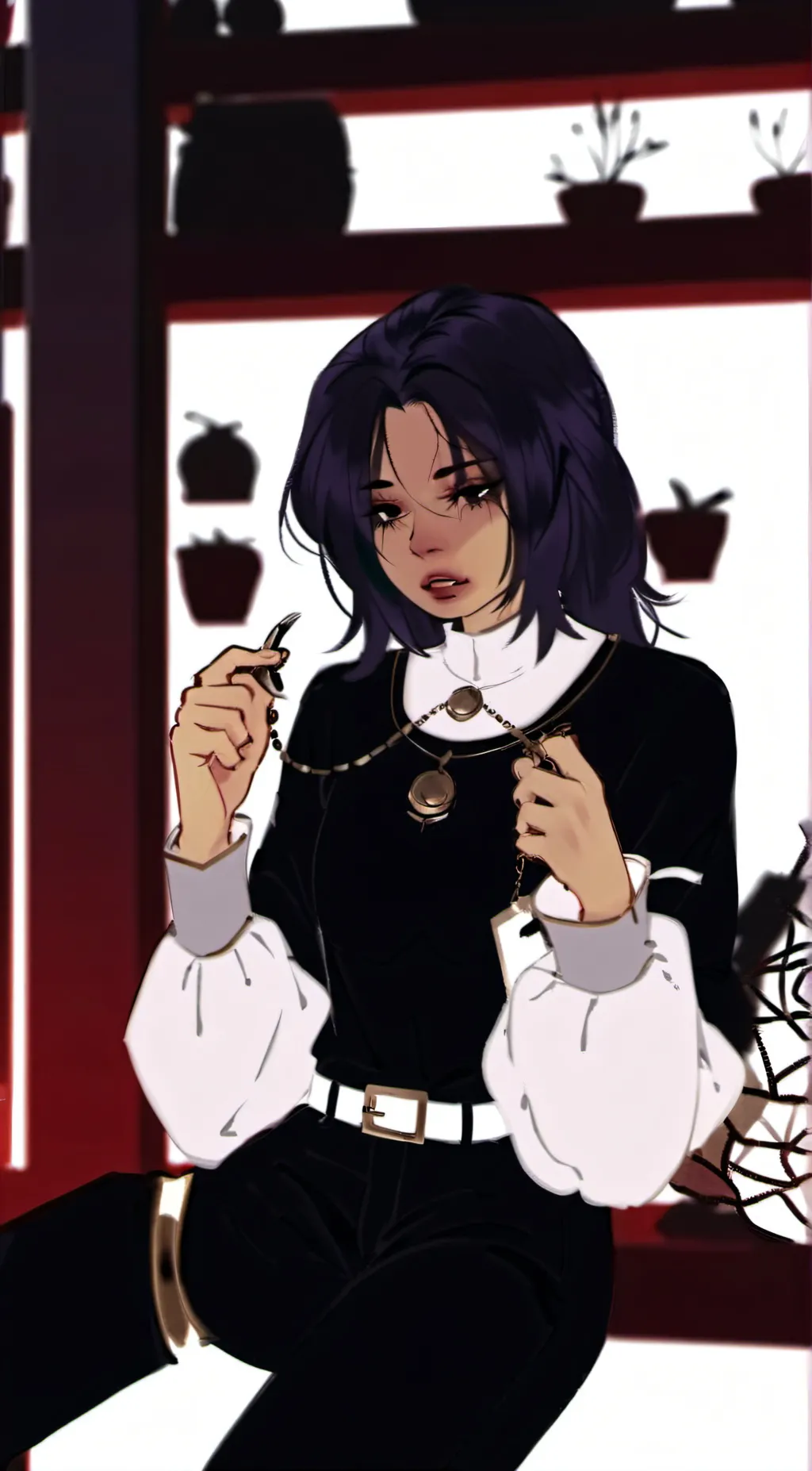 ai character: Hana background