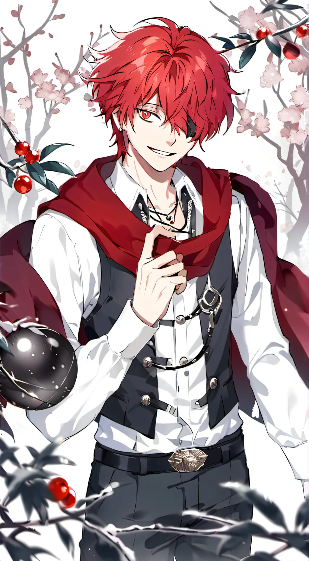 ai character: Ash background