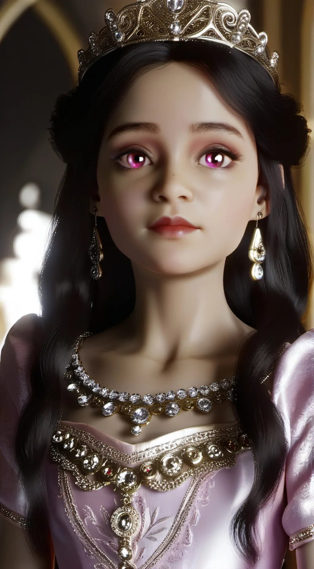 ai character: princess Elizabeth background