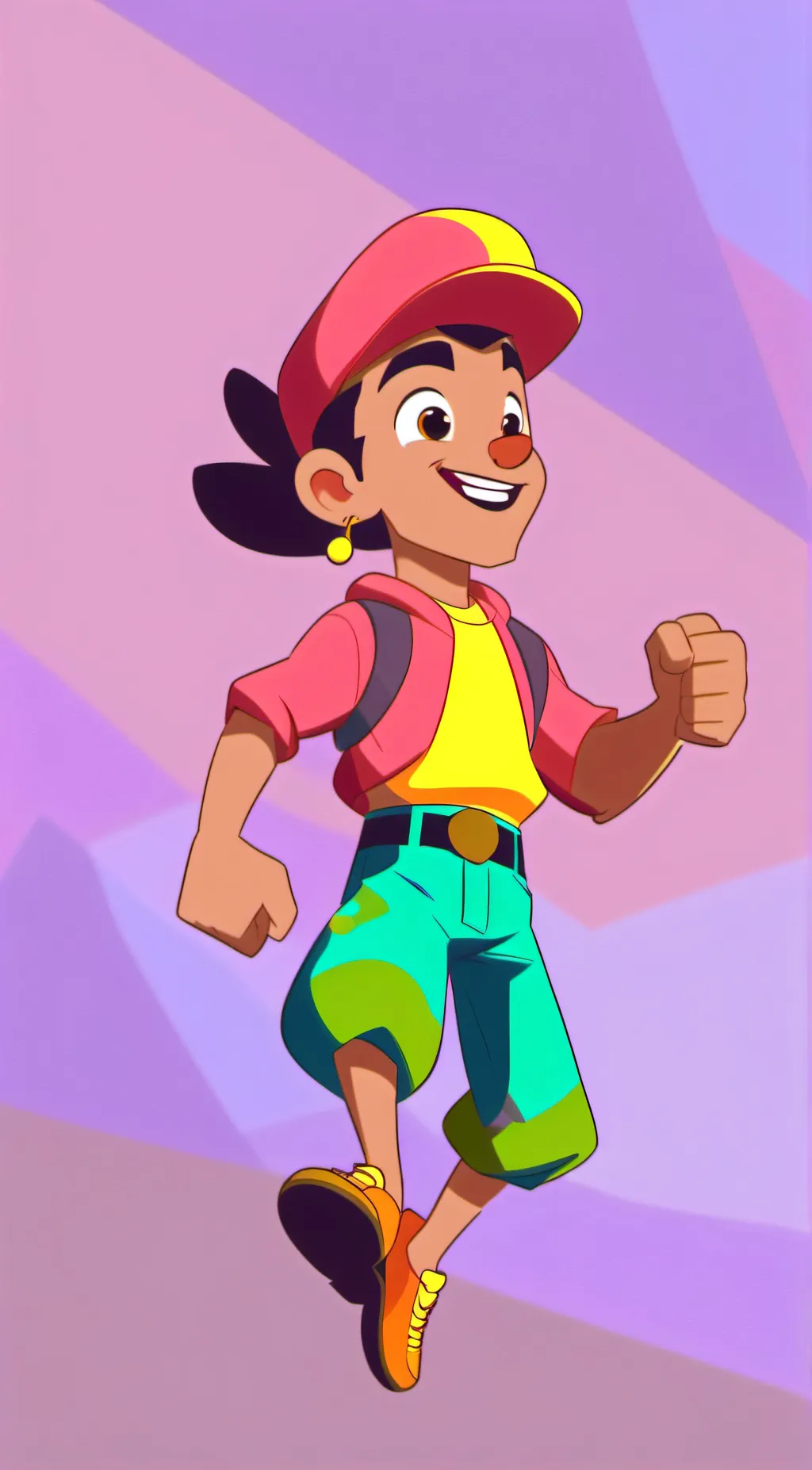 ai character: Ronaldo  background