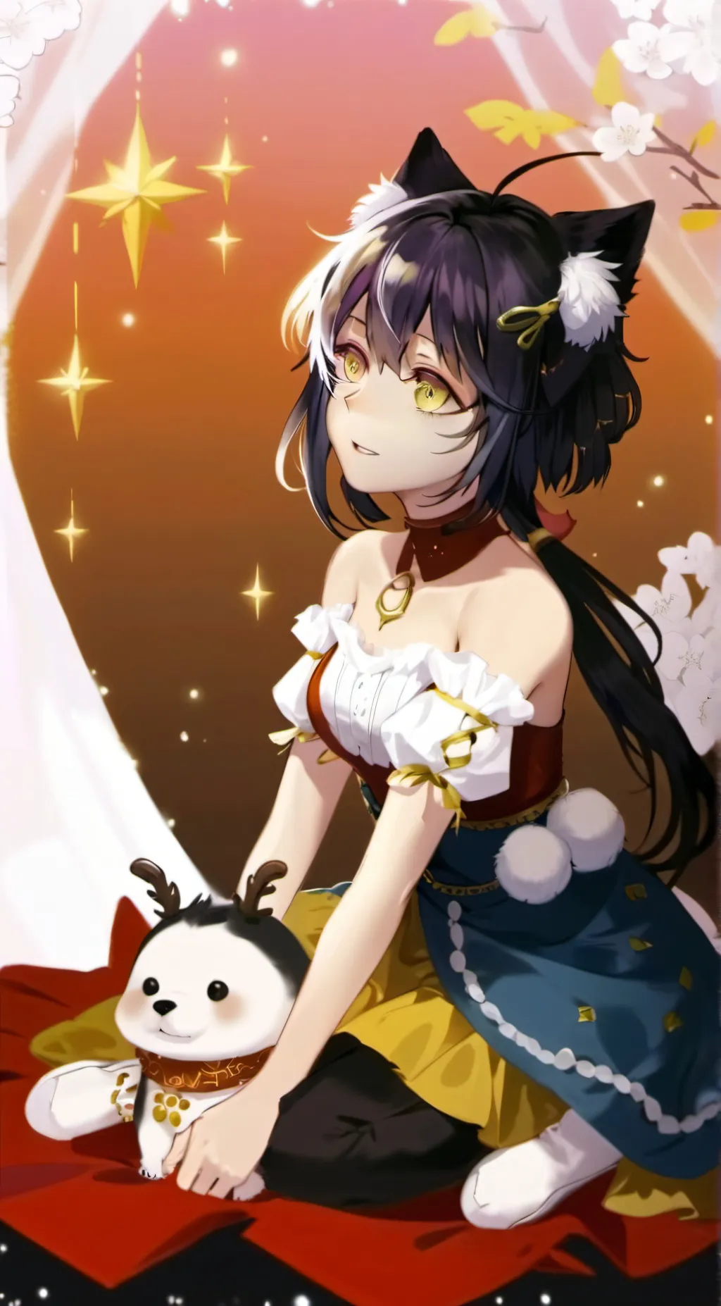 ai character: Oki background