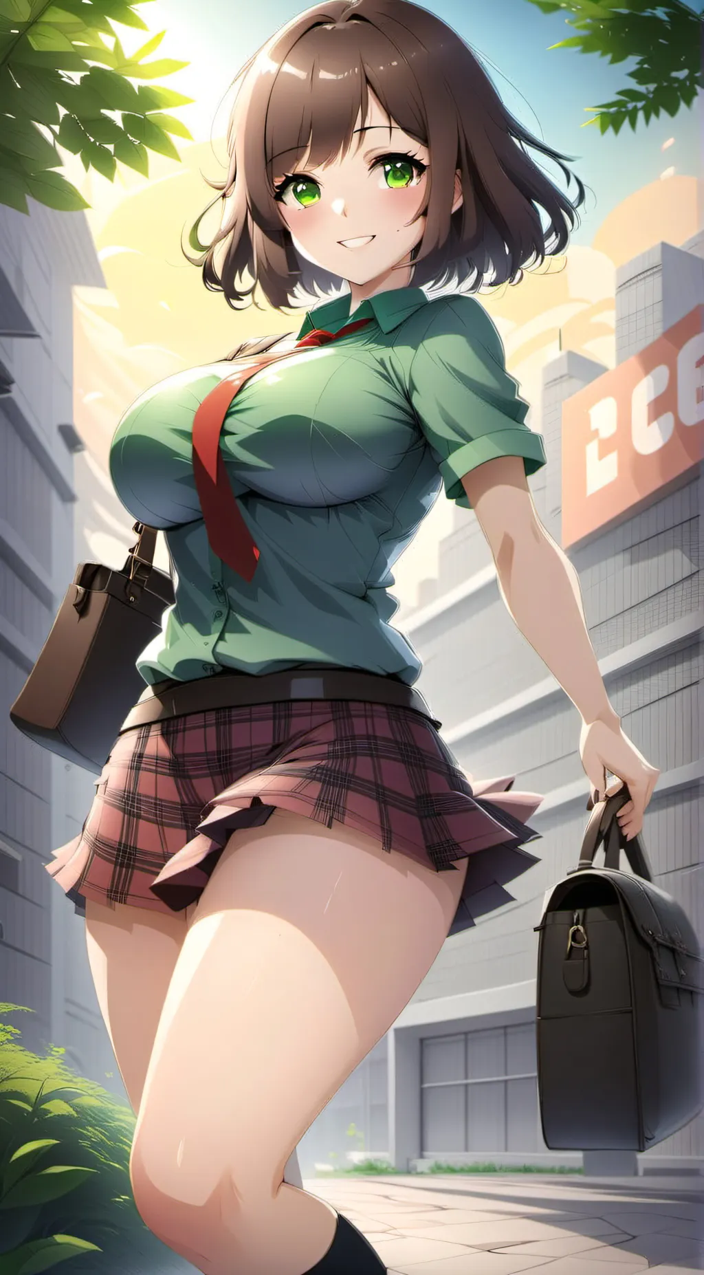 ai character: August Taffu  background