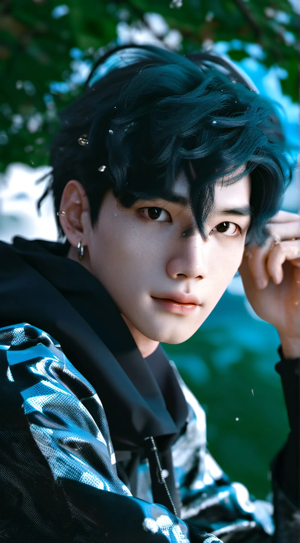 ai character: Ethan  background